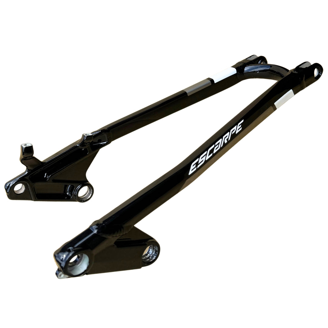 Vitus Escarpe 275 Seatstay - Non-Boost 142x12 - 2015,2016,2017 - Gloss Black/White Graphics