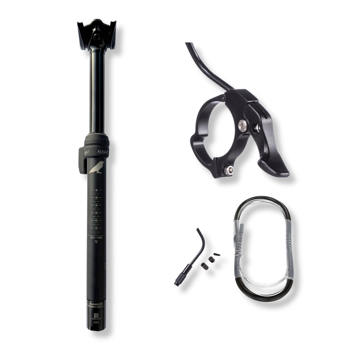 Flight External Gravel Dropper Seatpost 27.2mm 110mm