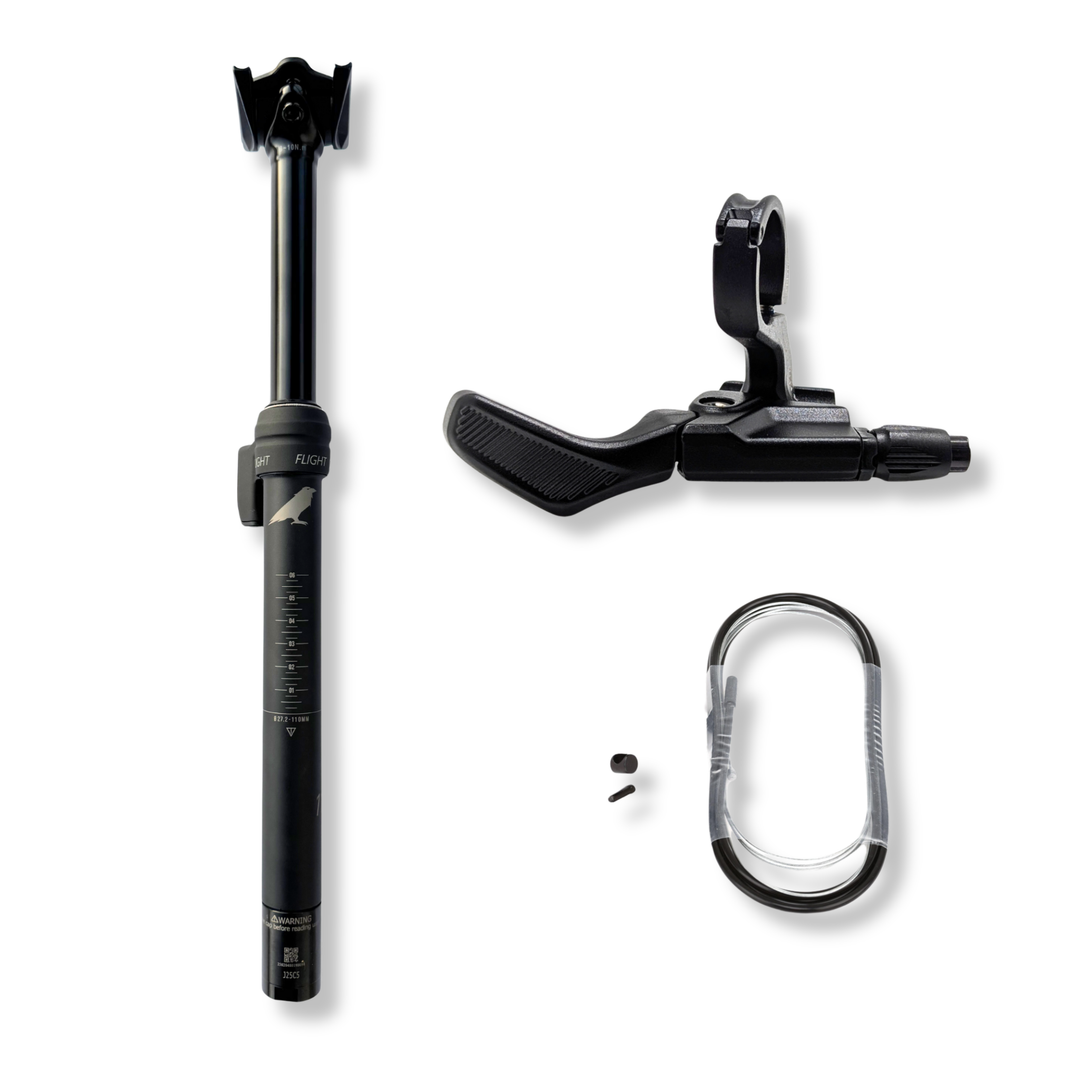 Flight External Gravel Dropper Seatpost 27.2mm 110mm
