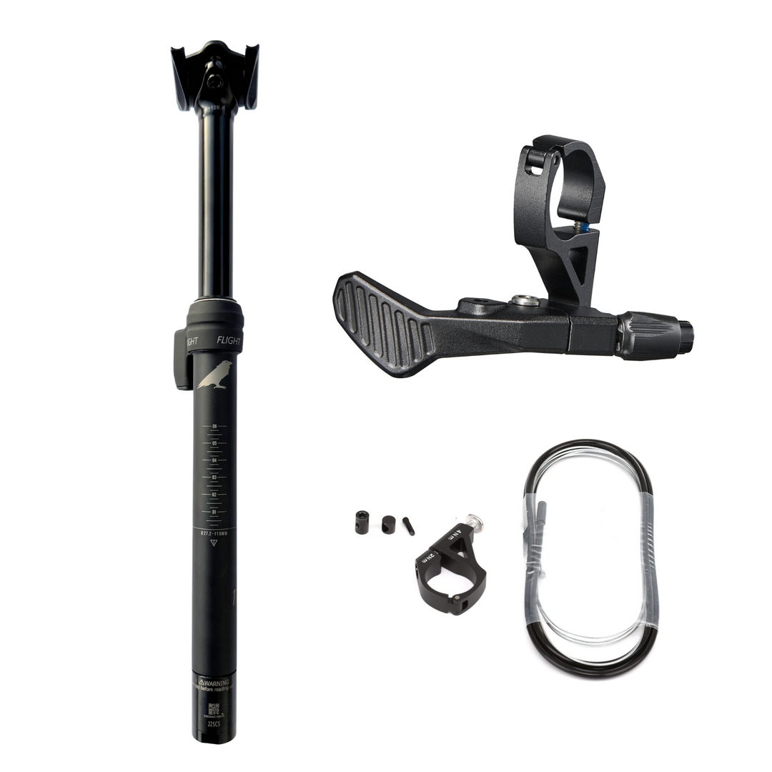 Flight External Gravel Dropper Seatpost 27.2mm 110mm