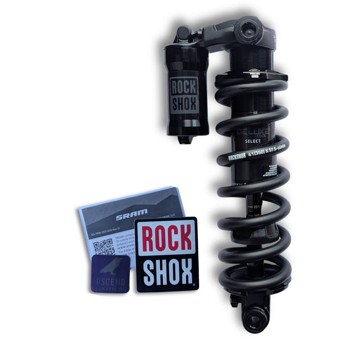 RockShox Super Deluxe Coil Select Rear Shock – 205 x 65mm – Trunnion Mount - 350lb Spring
