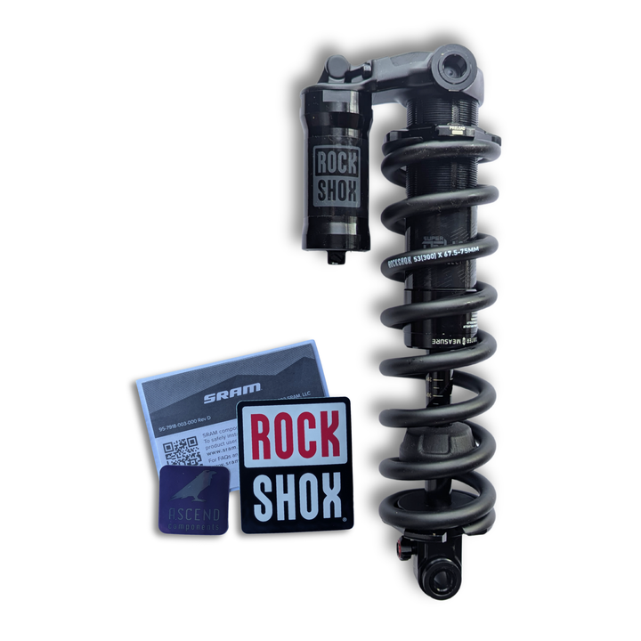 RockShox Super Deluxe Coil Select Rear Shock – 225 x 72.5mm -Trunnion Mount - 300lb Spring A2