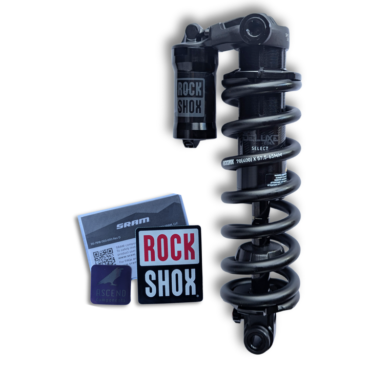 RockShox Super Deluxe Coil Select Rear Shock – 205 x 65mm – Trunnion Mount - 400lb Spring