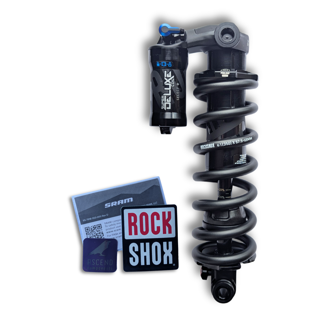 RockShox Deluxe Select+ 205×60mm トラニオン RockShox Super Deluxe Coil Select+ Rear Shock 205x60mm Trunnion
