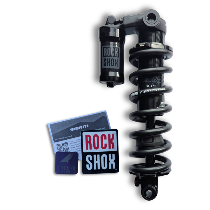 RockShox Super Deluxe Coil Select Rear Shock – 205 x 60mm – Trunnion Mount - 350lb Spring