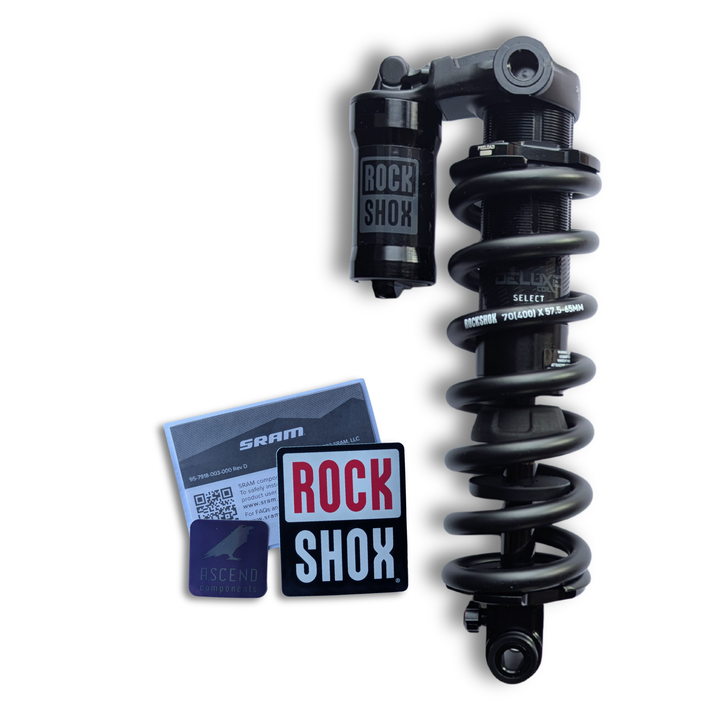 RockShox Super Deluxe Coil Select Rear Shock – 205 x 60mm – Trunnion Mount - 400lb Spring