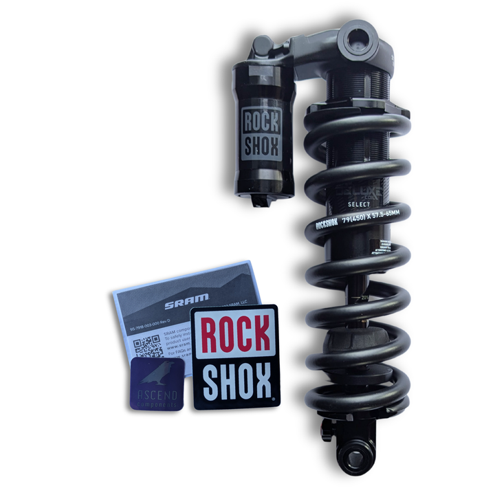 RockShox Super Deluxe Coil Select Rear Shock – 205 x 60mm – Trunnion Mount - 450lb Spring