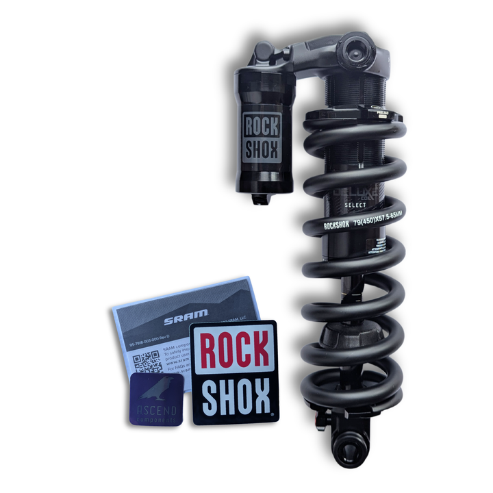 RockShox Super Deluxe Coil Select Rear Shock – 205 x 65mm – Trunnion Mount - 450lb Spring