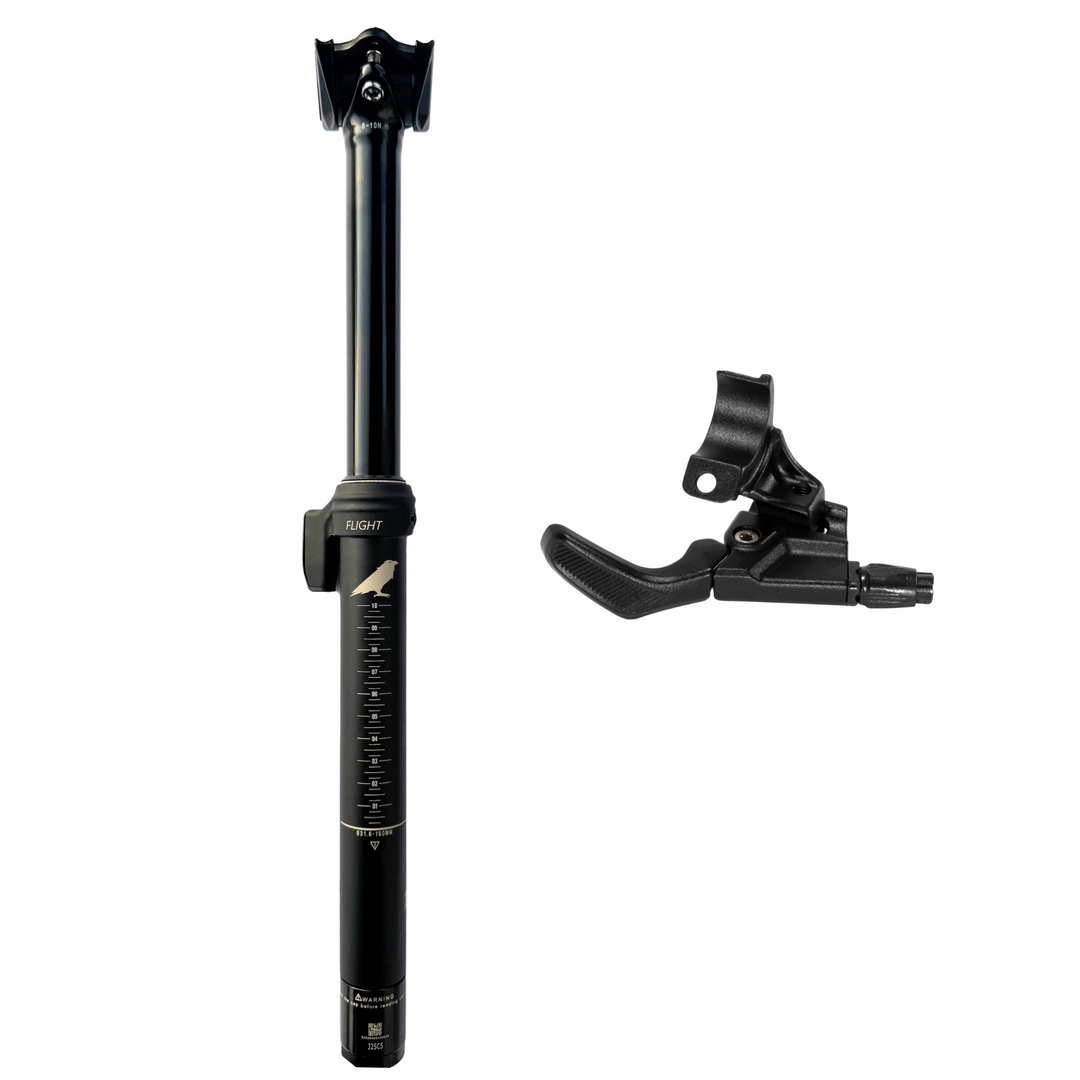 Flight External Dropper Seatpost 30.9mm 31.6mm 150mm 170mm