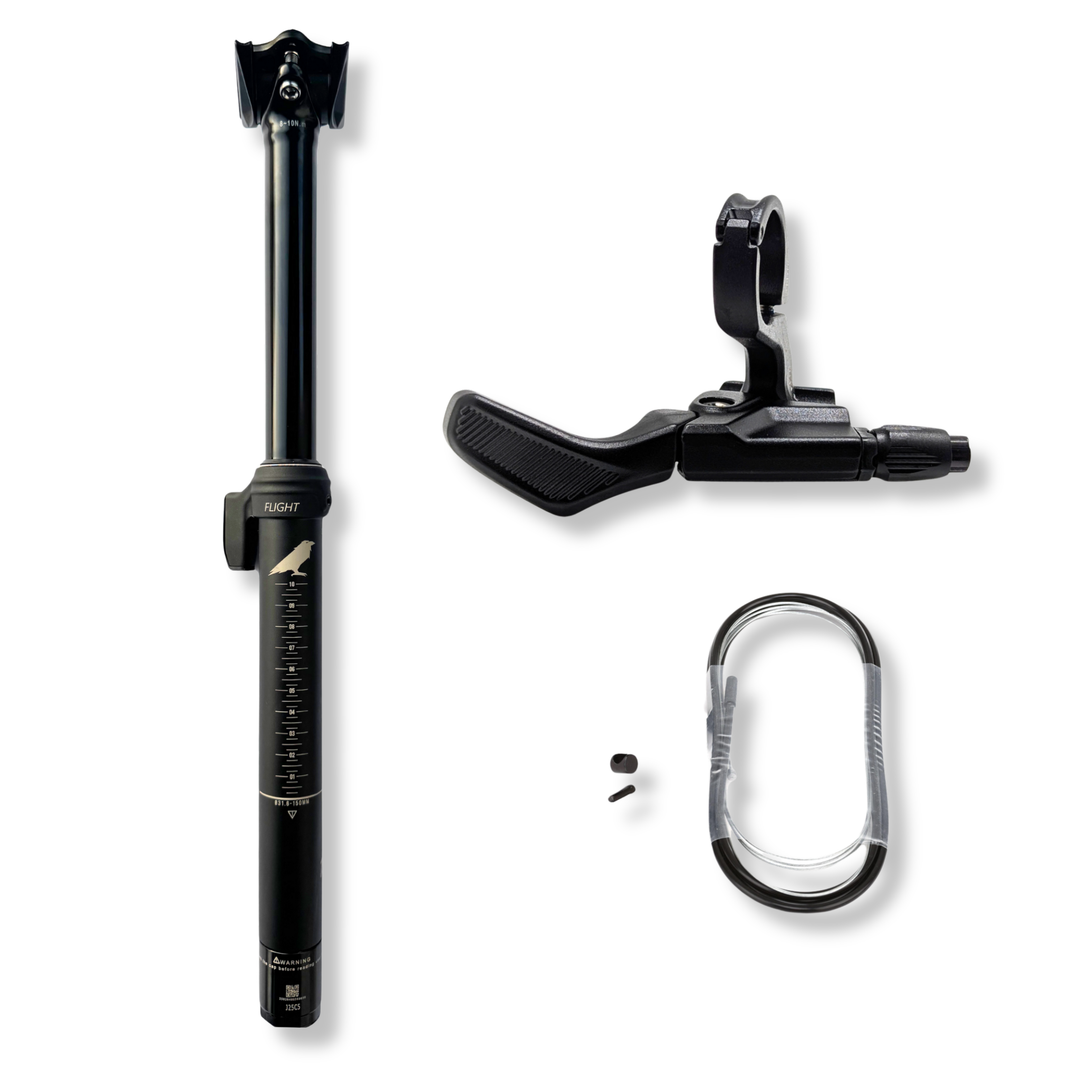 Flight External Dropper Seatpost 30.9mm 31.6mm 150mm 170mm