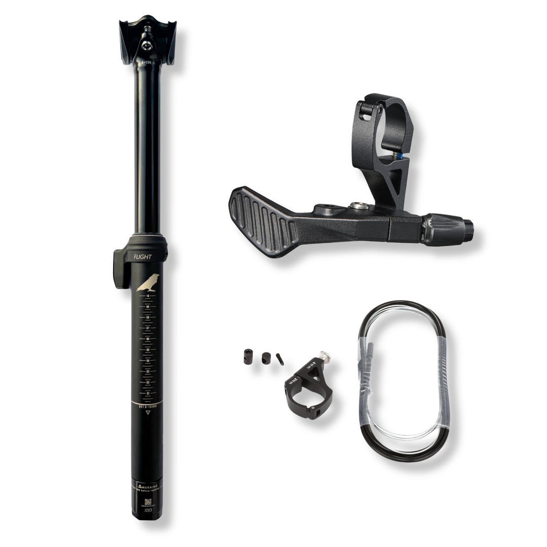 Flight External Dropper Seatpost 30.9mm 31.6mm 150mm 170mm
