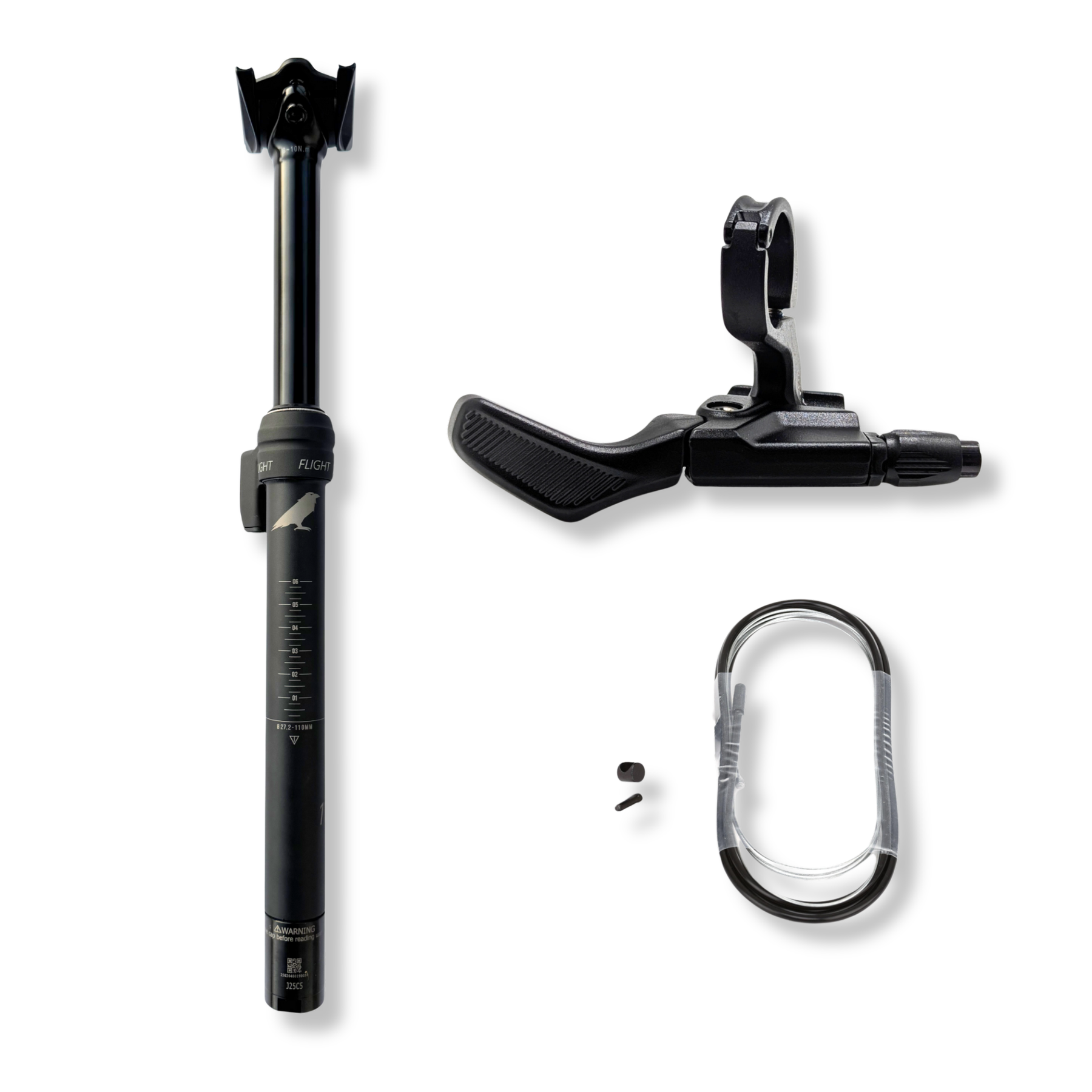 Flight External Gravel Dropper Seatpost 27.2mm 110mm – Ascend Components