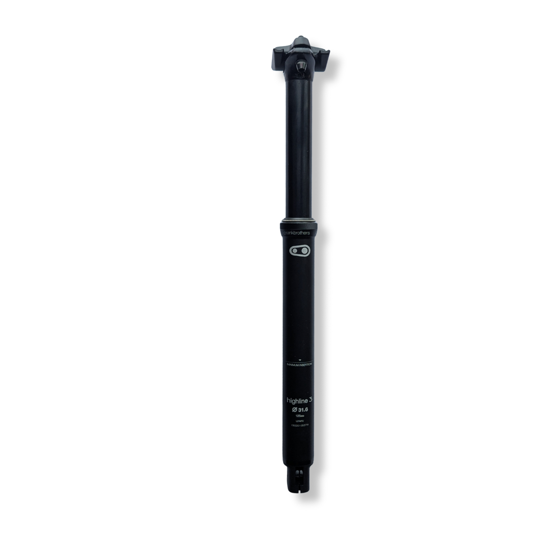 Crankbrothers Highline 3 Dropper Post – 31.6mm x 125mm – No Remote
