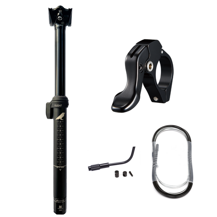 Flight External Dropper Seatpost 30.9mm 31.6mm 150mm 170mm