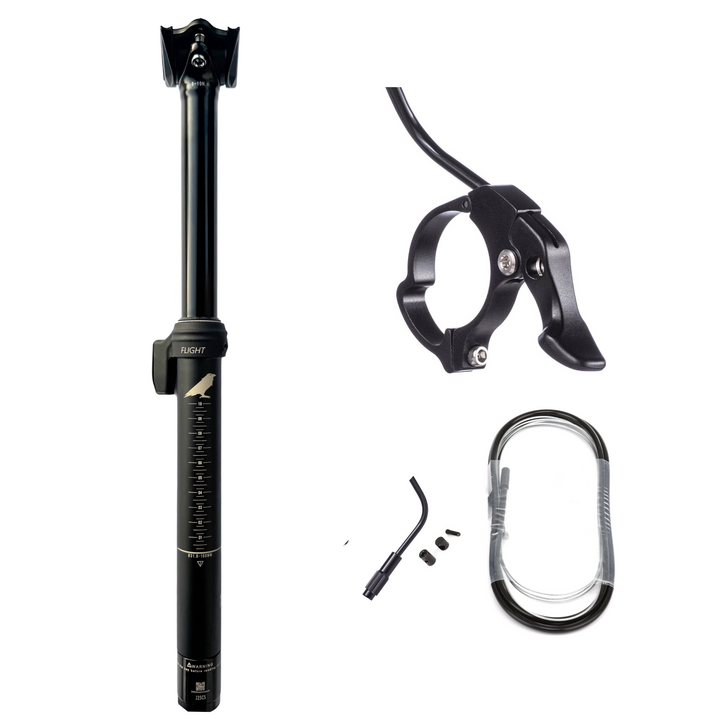 Flight External Dropper Seatpost 30.9mm 31.6mm 150mm 170mm