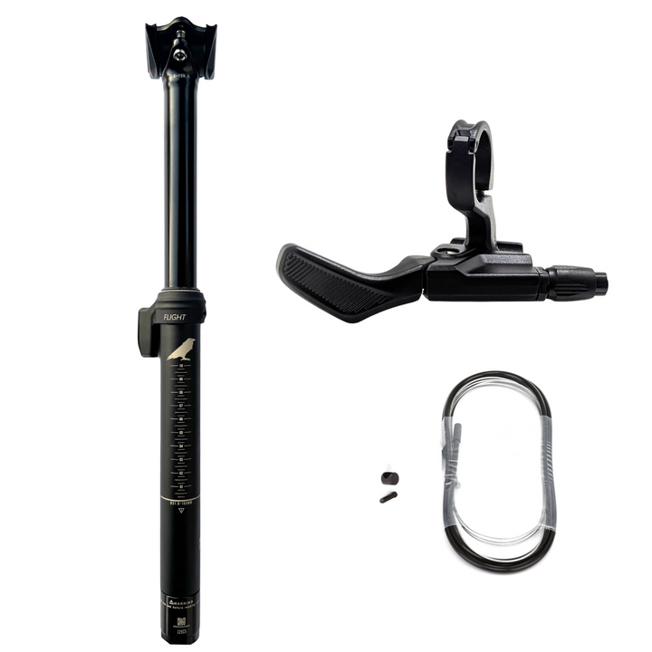 Flight External Dropper Seatpost 30.9mm 31.6mm 150mm 170mm