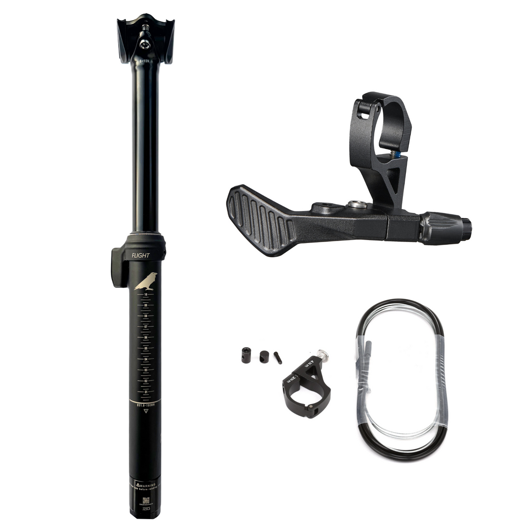 Flight External Dropper Seatpost 30.9mm 31.6mm 150mm 170mm