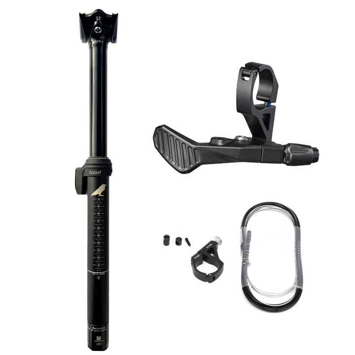 Flight External Dropper Seatpost 30.9mm 31.6mm 150mm 170mm
