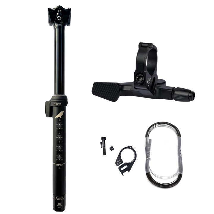 Flight External Dropper Seatpost 30.9mm 31.6mm 150mm 170mm