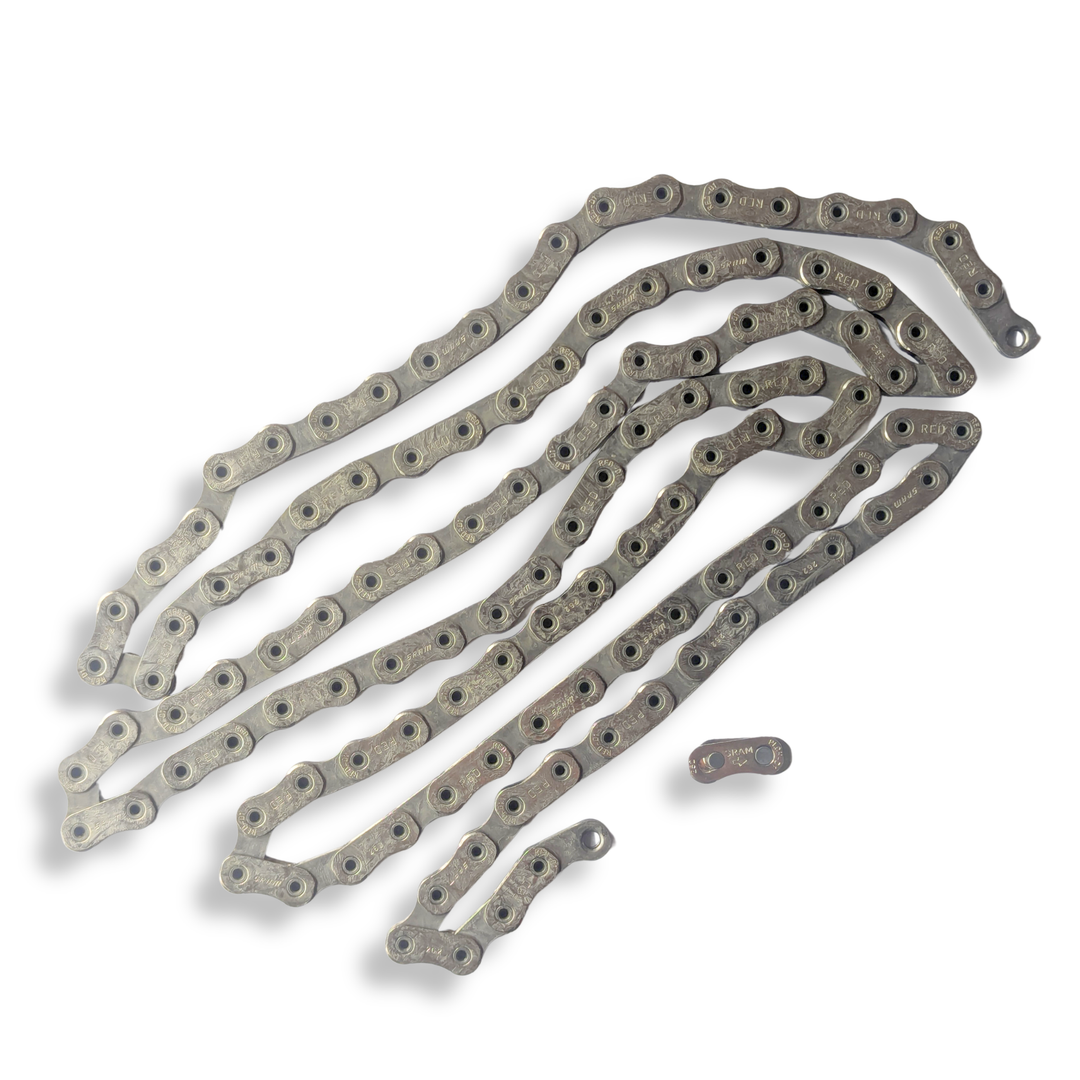 SRAM RED D1 Flattop 12-Speed Chain – 120 Links – Silver